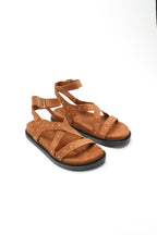 Sandales Cloutées Candice - Camel