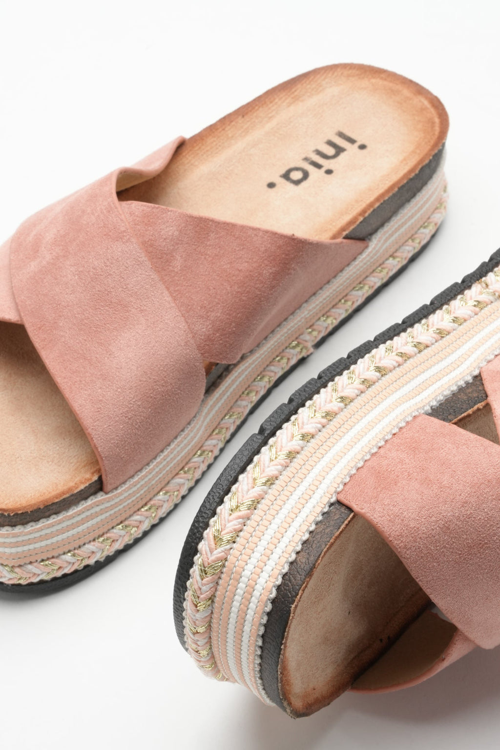 Sandales Alix - Rose