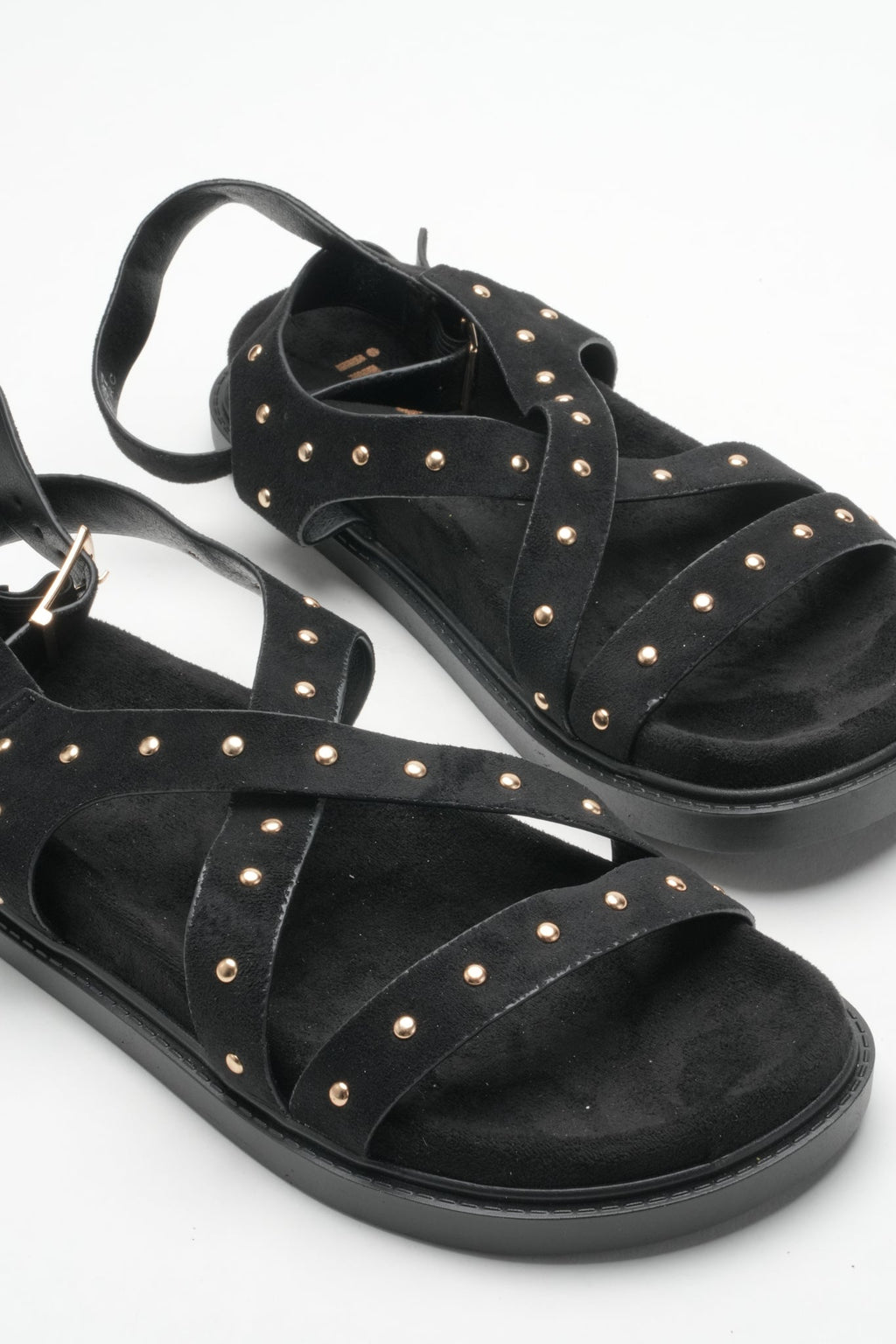 Sandales Cloutées Candice - Noir