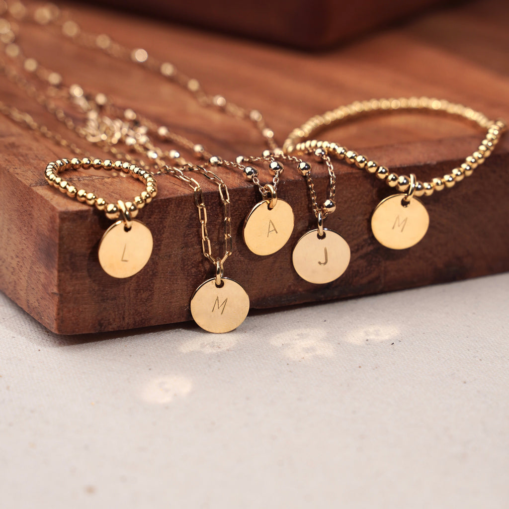 Collier Lettre Personnalisée
