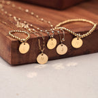 Collier Fin Médaille