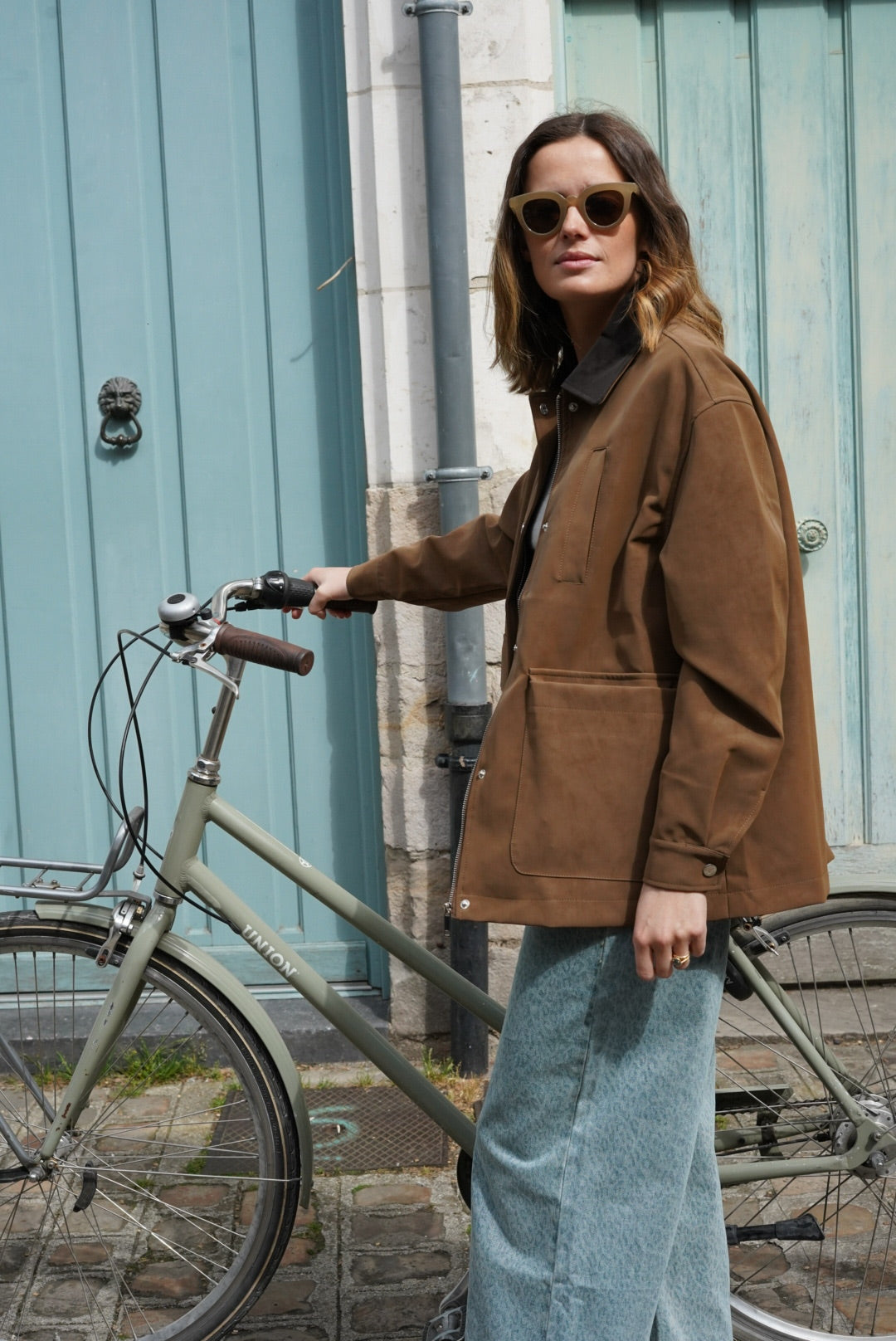Faustine Taupe Jacket
