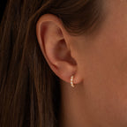 Boucles D'Oreilles Serties