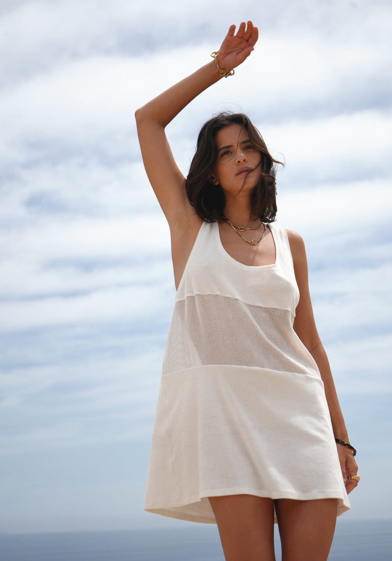 Mini Robe Ricci - Blanc