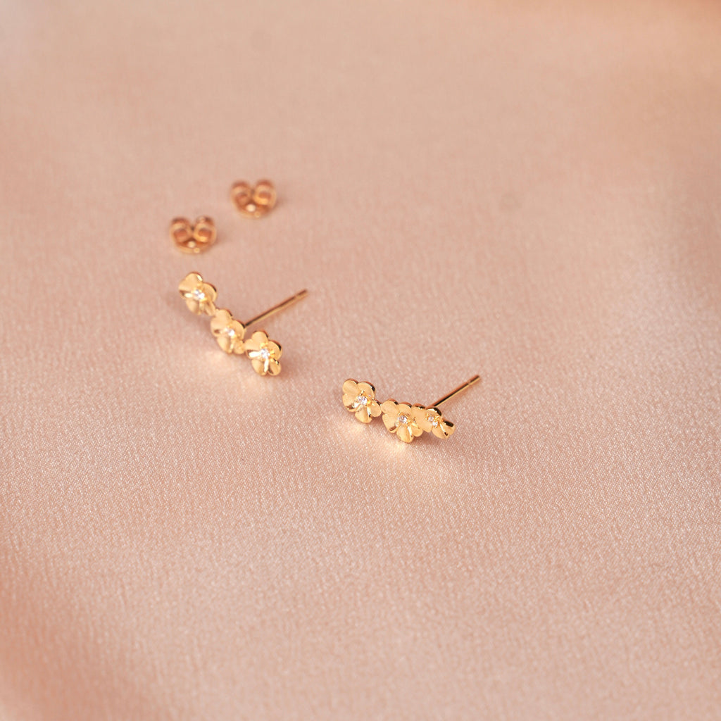 Boucles D'Oreilles Fleurs
