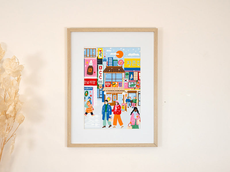 Coffret Peinture Au Numéro - Petit Pinceau - Winter In Seoul Erborian