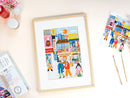 Coffret Peinture Au Numéro - Petit Pinceau - Winter In Seoul Erborian
