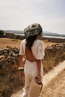 Capricci Macramé Ivory Jumpsuit