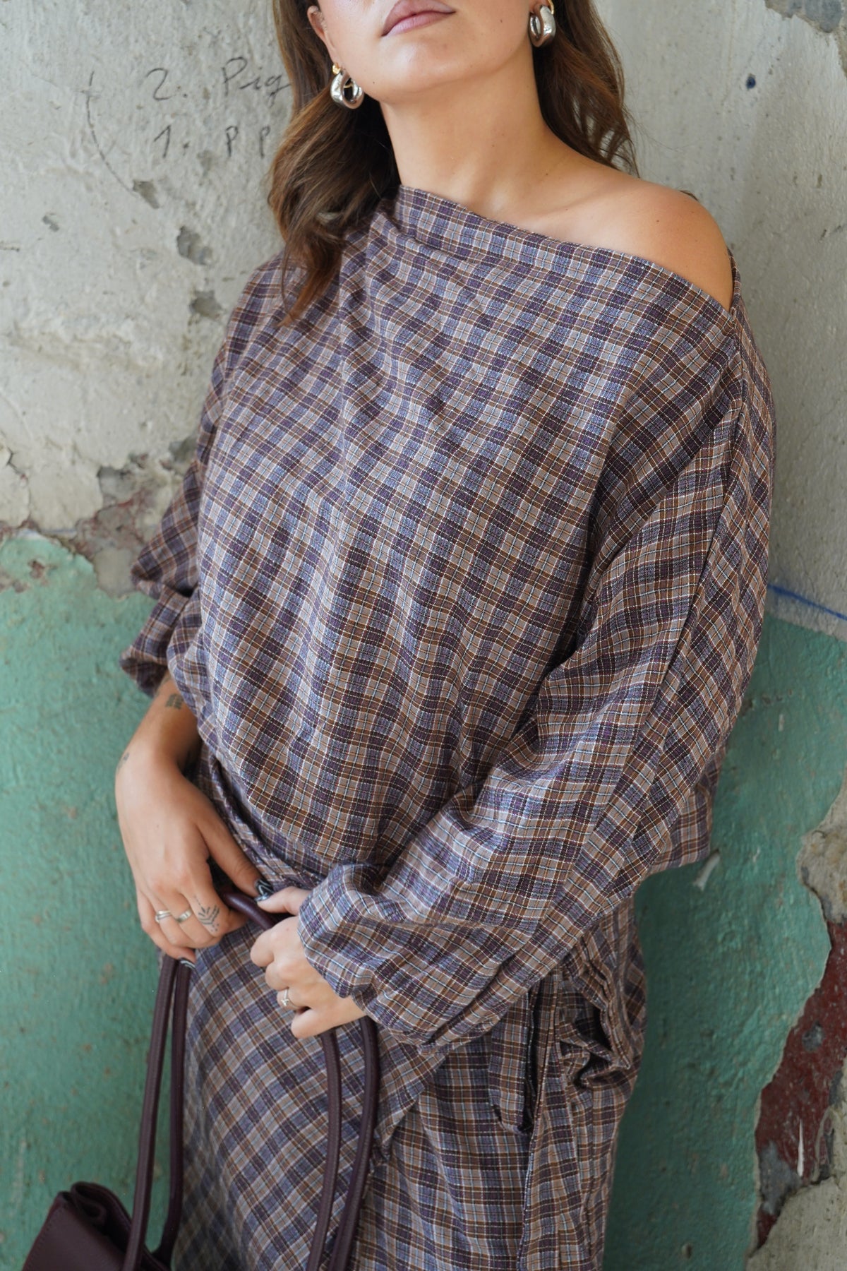 Blouse Raw Choco