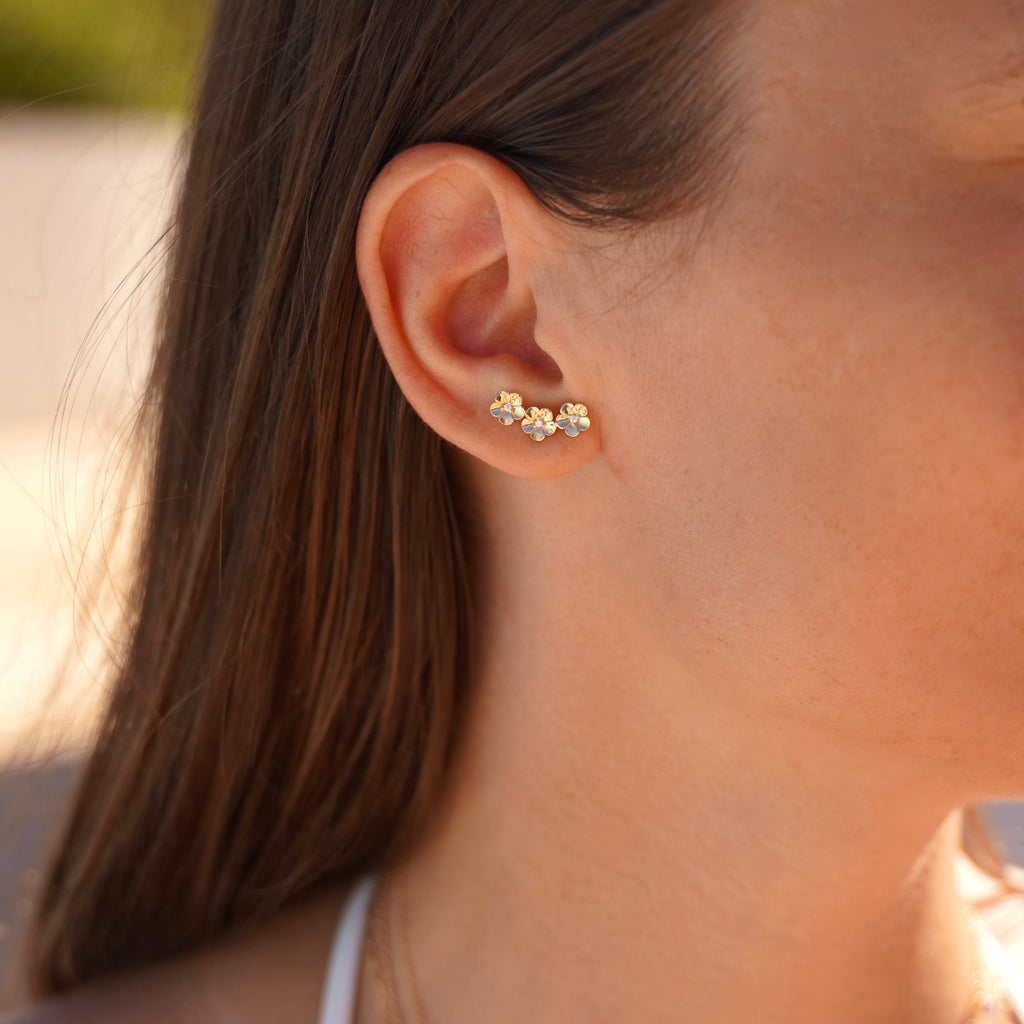 Boucles D'Oreilles Fleurs
