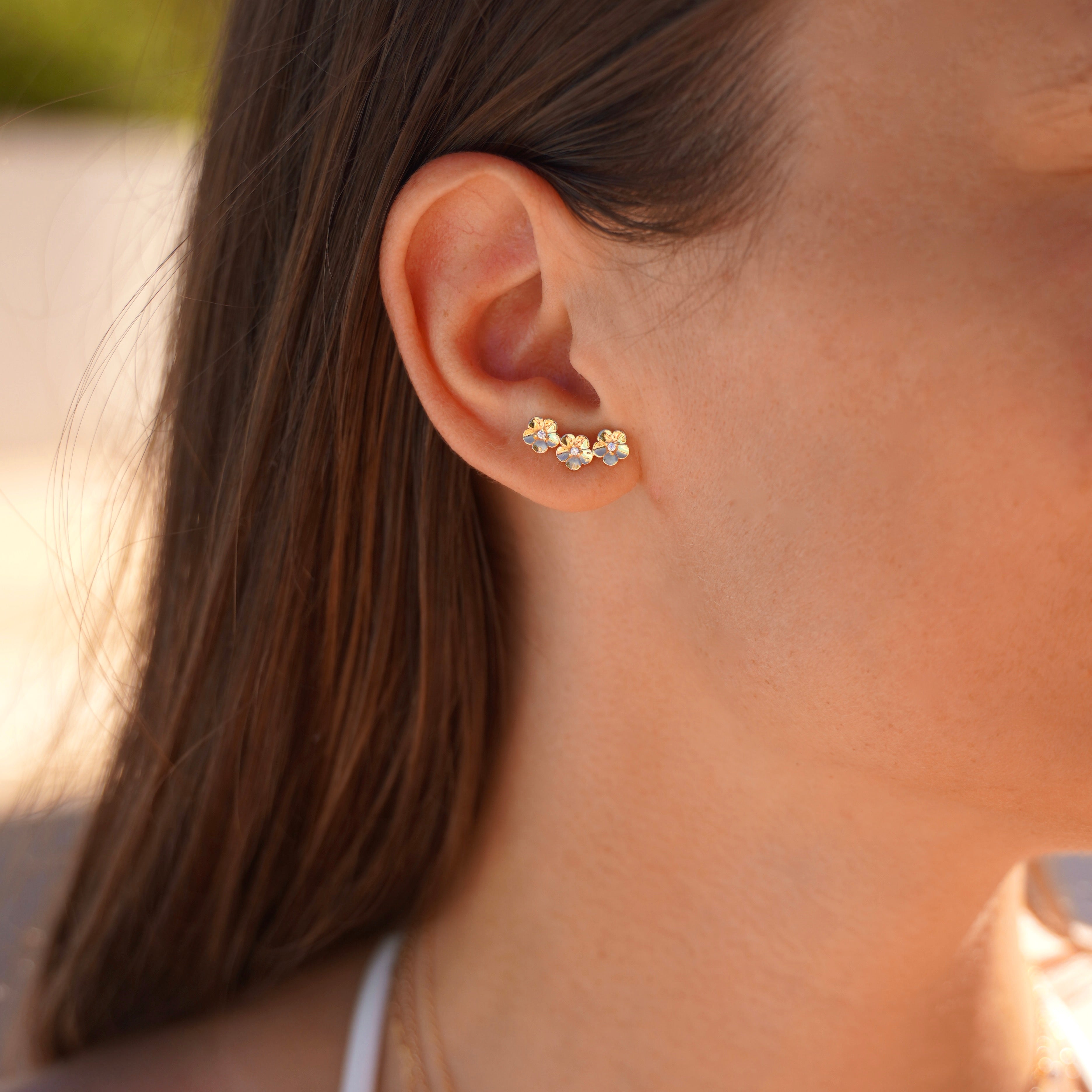 Boucles D'Oreilles Fleurs