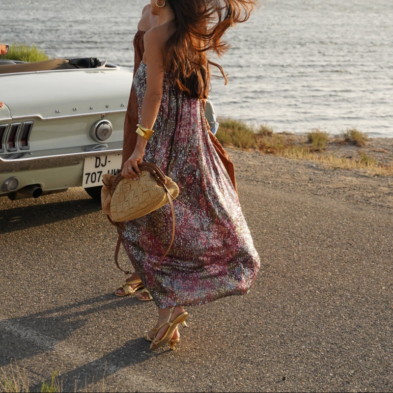 Robe Thomasina Shiny Peonies