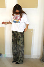 T-Shirt Newspaper Blanc