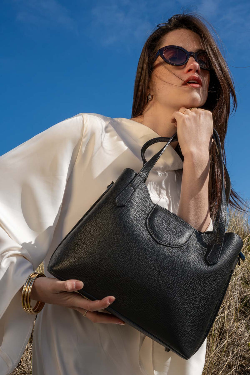 Rama Shoulder Bag - Black