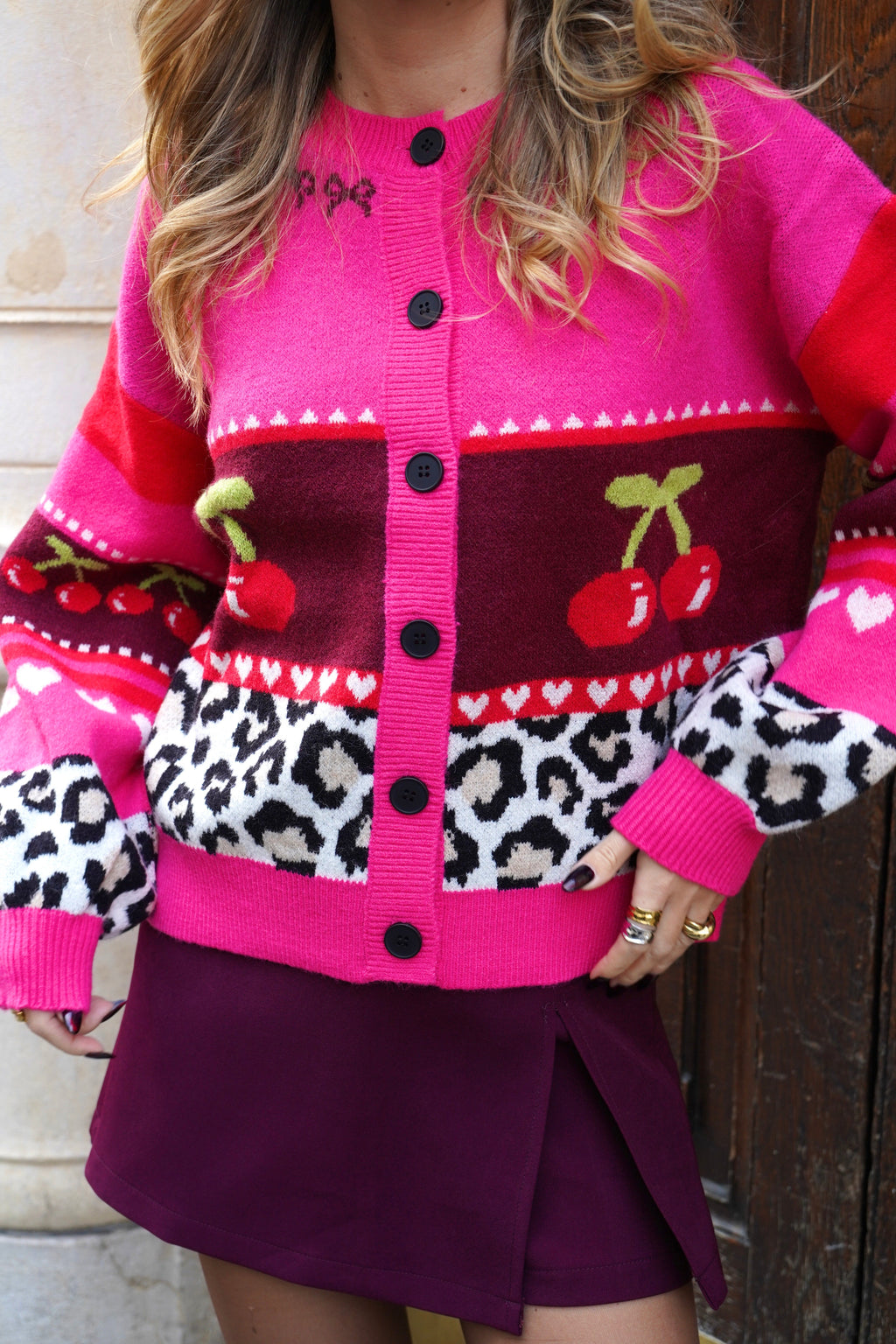 Rozpinany sweter Cherry On The Cake