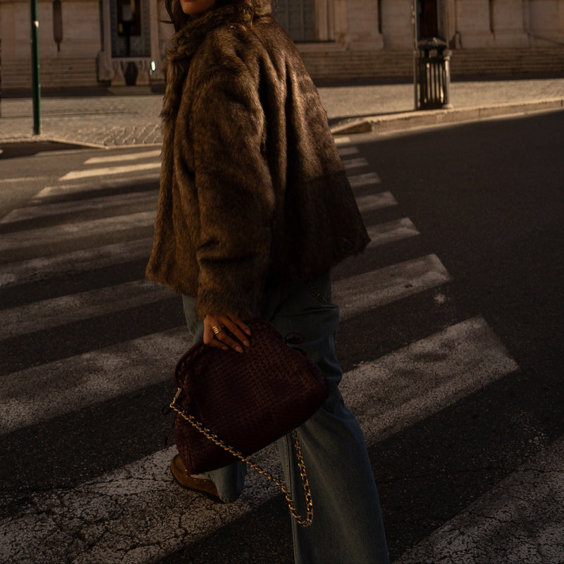 Manteau Jackie Fauve