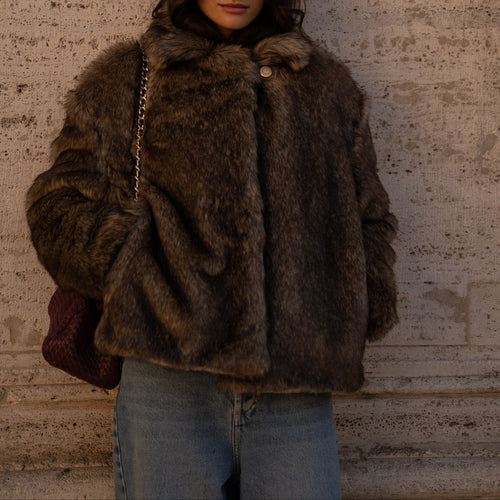 Manteau Jackie Fauve