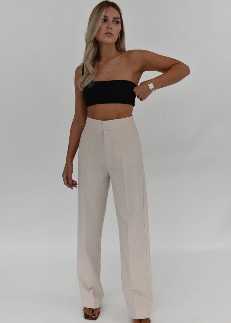 Débardeur One Shoulder Ribbed - Black