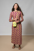 Robe Zig Zag Wine