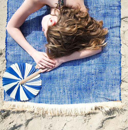 Colchoneta de playa Nosy azul real - LA FLOTA NICE