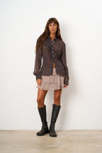 Mini Jupe Zania Grey