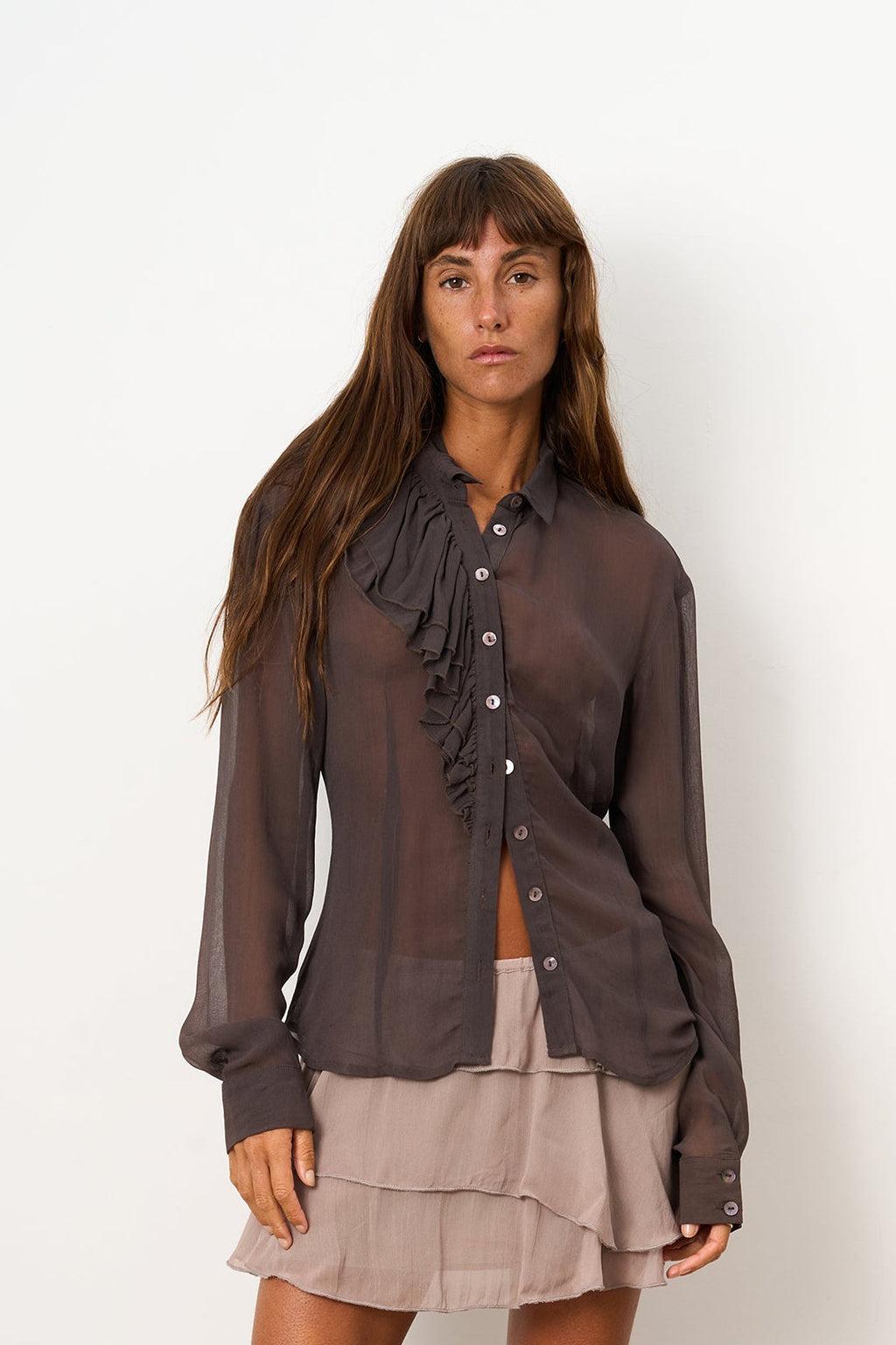 Chemise Giulia Brown