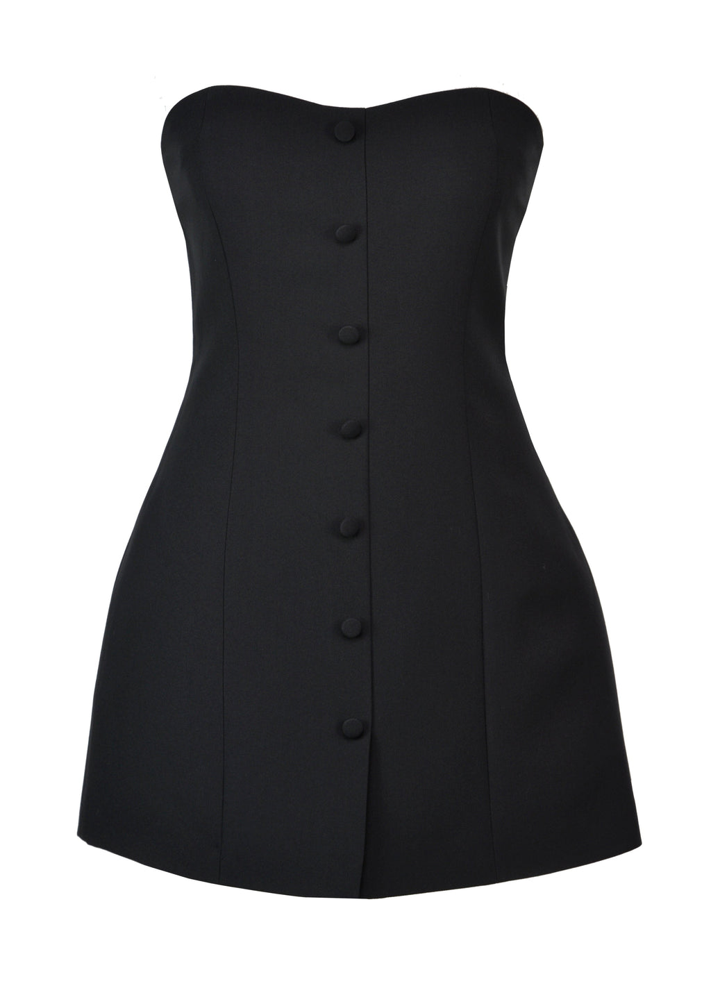 Robe Jagger Strapless Mini - Black