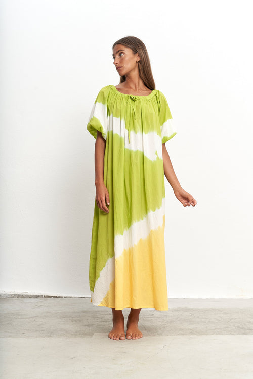 Lima Tie Dye Dress