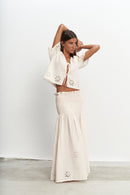 Alma White Shirt