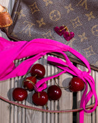 Lova Lova Earrings - Cherry