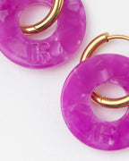 Boucles D'Oreilles Donuts - Açaï