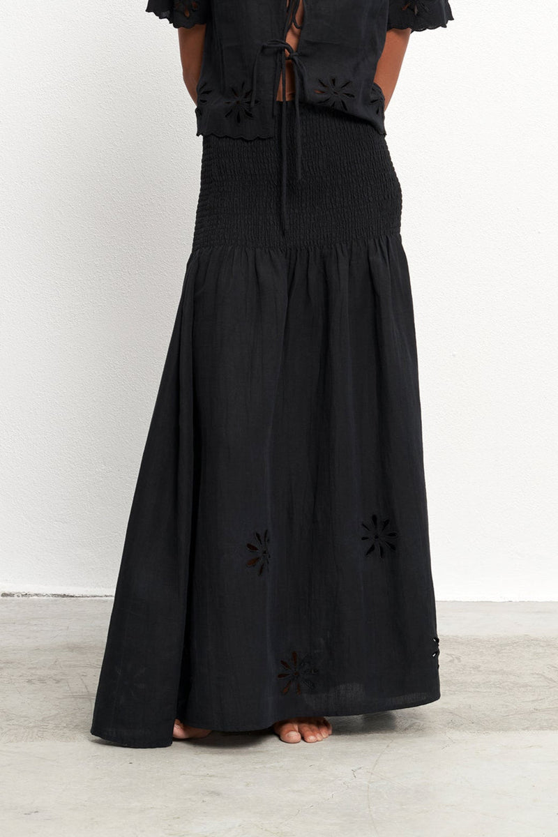Alma Black Skirt