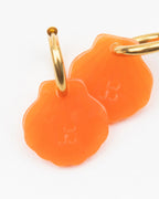 Boucles D'Oreilles Baby Mermaid - Orange