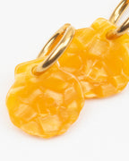 Boucles D'Oreilles Baby Mermaid - Abricot