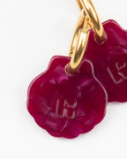 Boucles D'Oreilles Baby Mermaid - Cerise