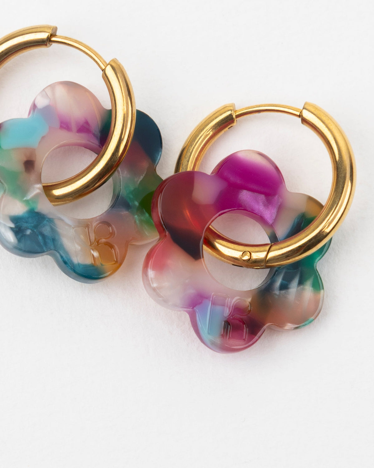 Boucles D'Oreilles Baby Fleurettes - Confettis