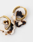 Boucles D'Oreilles Baby Fleurette - Latte