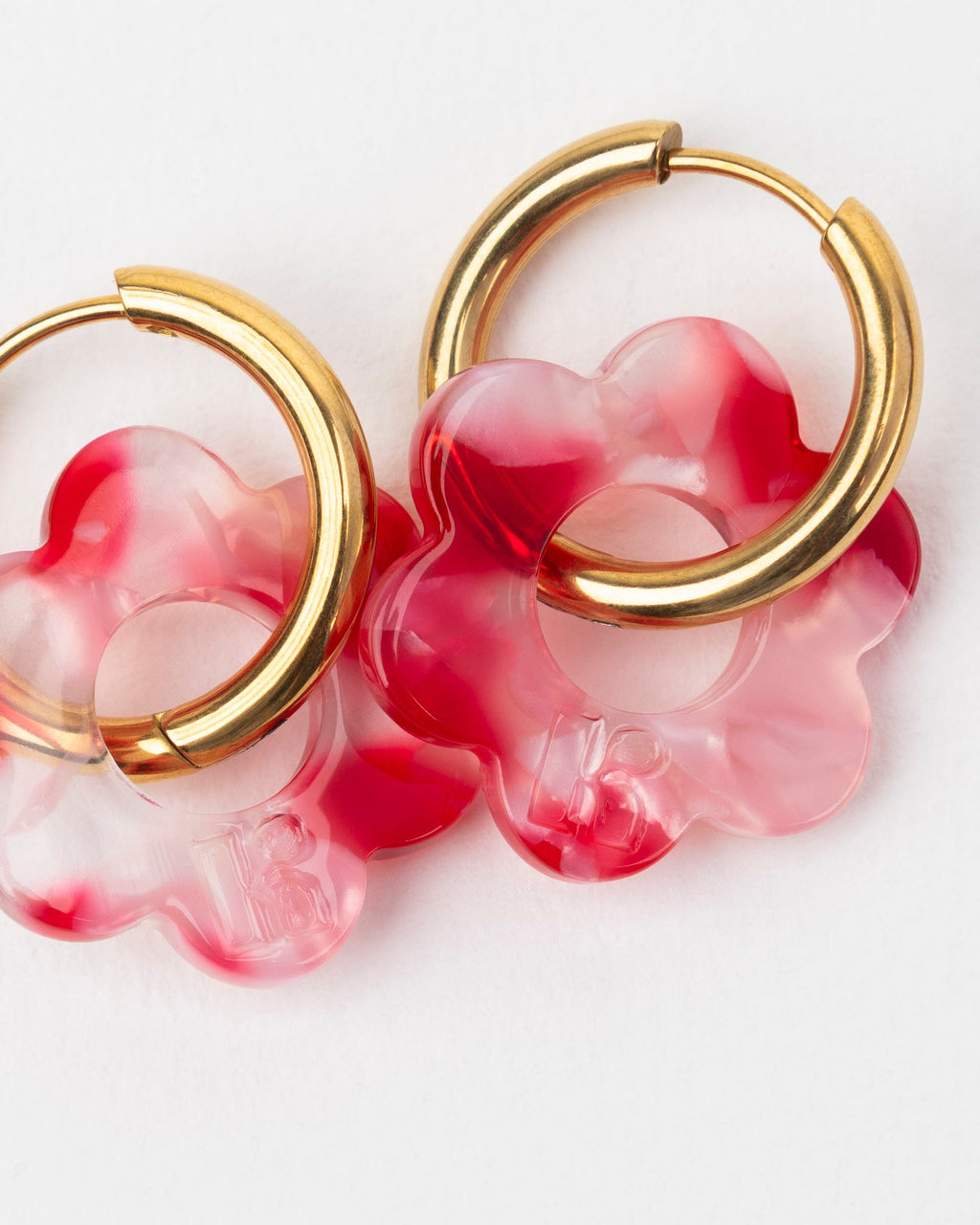 Pendientes Baby Fleurette - Rouge