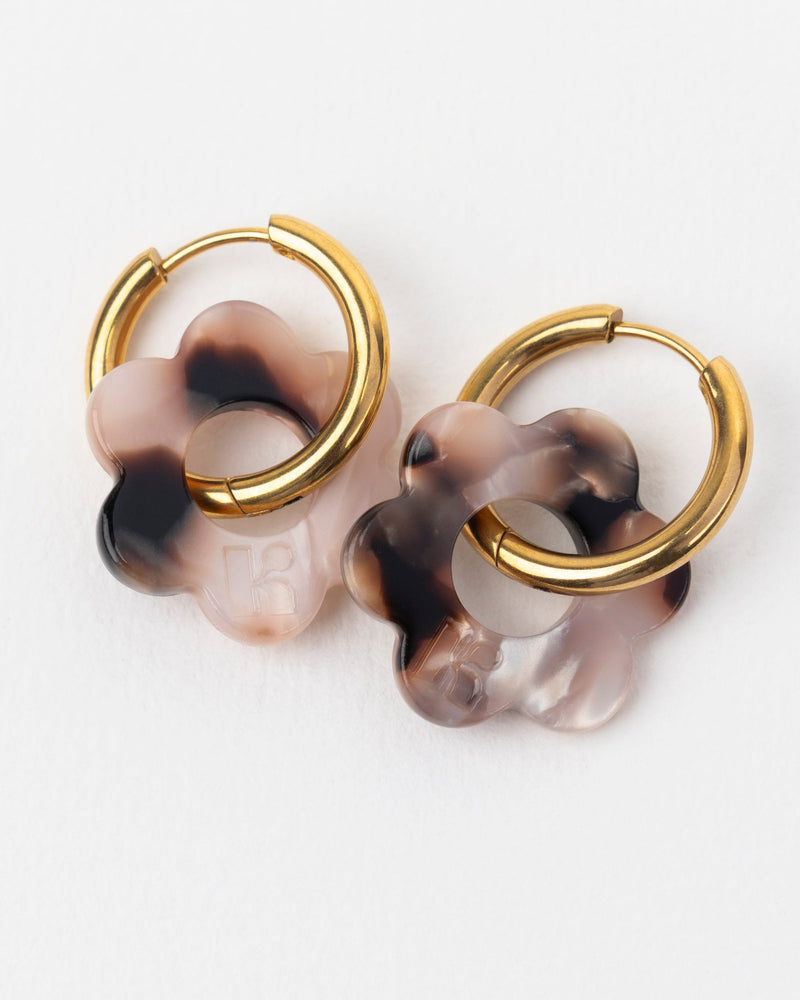 Baby Fleurette Earrings - Panther