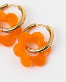 Baby Fleurette Earrings - Clementine