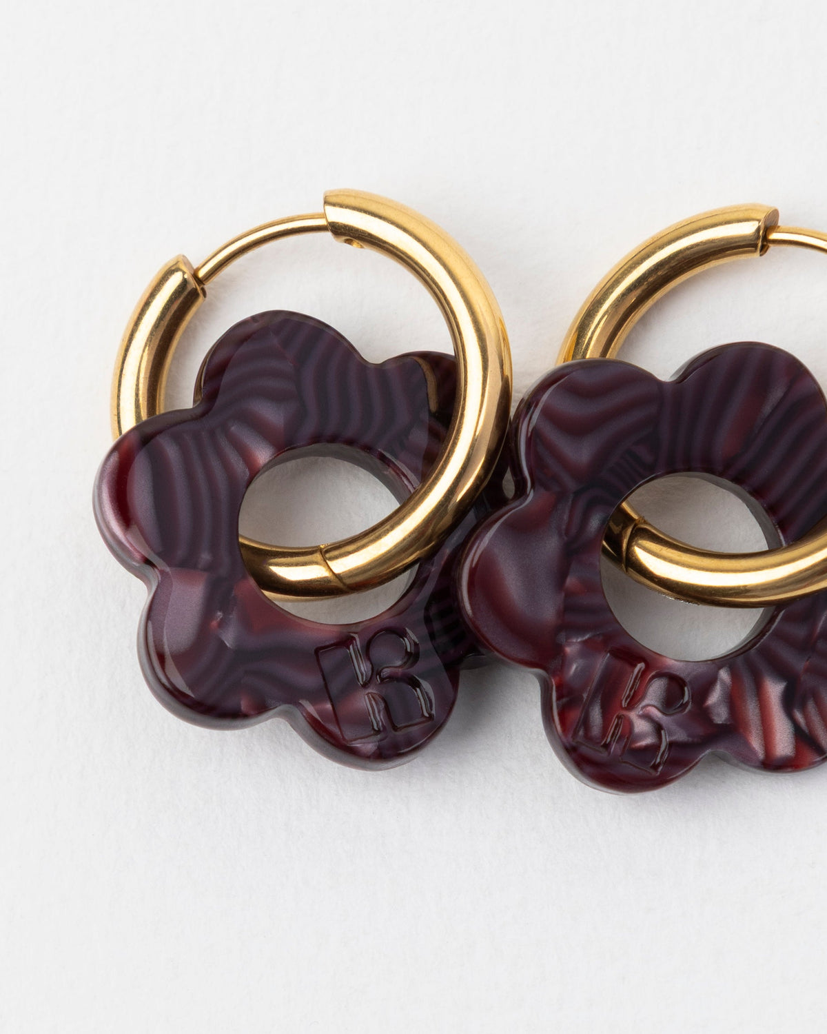 Orecchini Baby Fleurette - Vinaccia