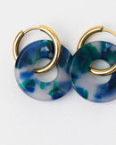 Pendientes Donut - Verde