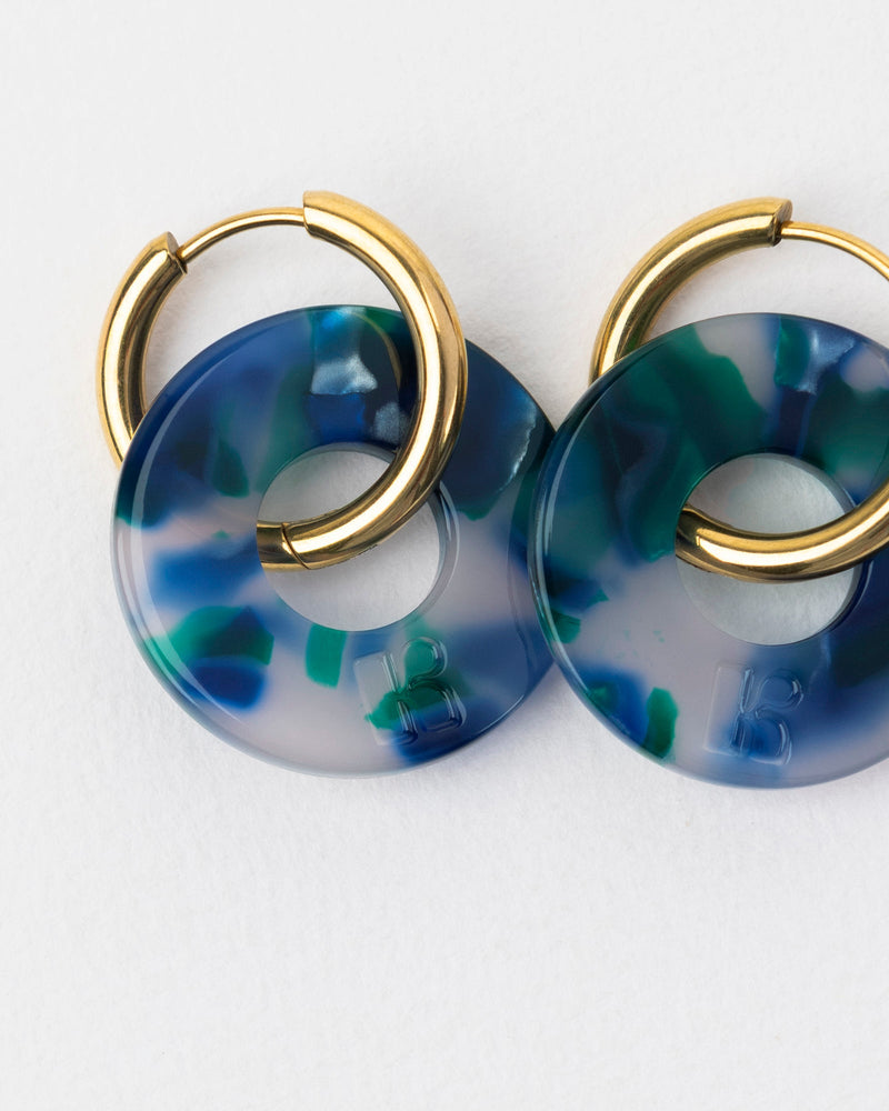 Pendientes Donut - Verde