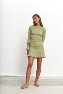 Green Dress Leandra