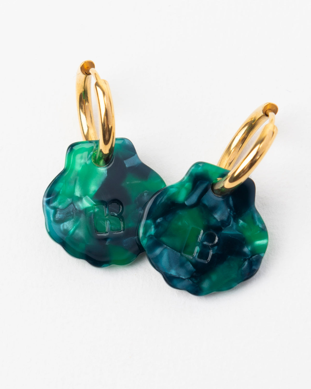 Pendientes Baby Mermaid - Verde