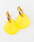 Boucles D'Oreilles Baby Mermaid - Jaune