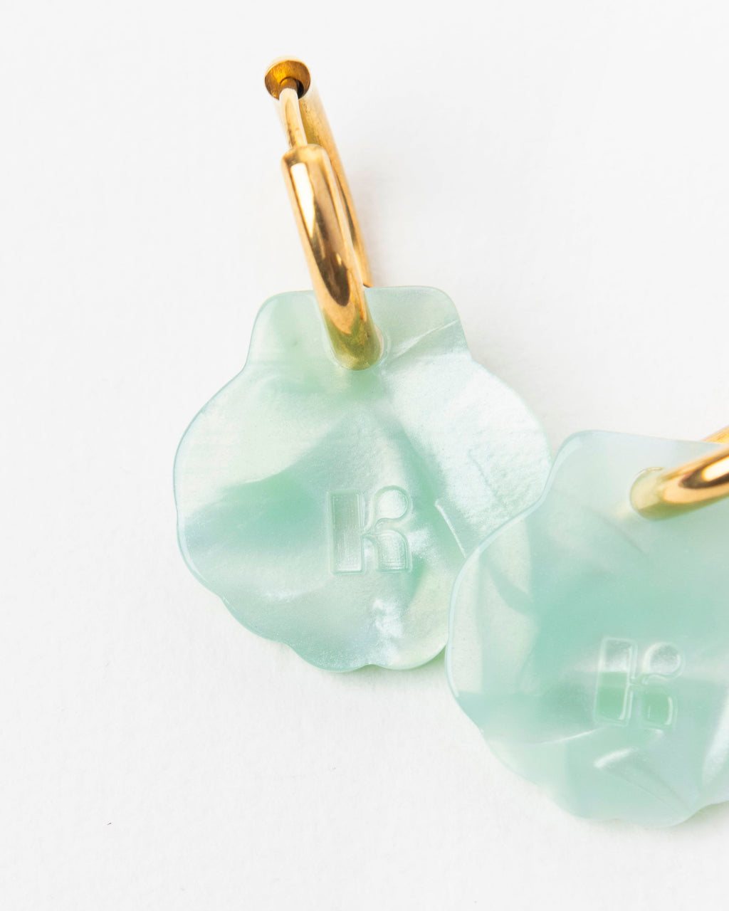 Boucles D'Oreilles Baby Mermaid - Turquoise