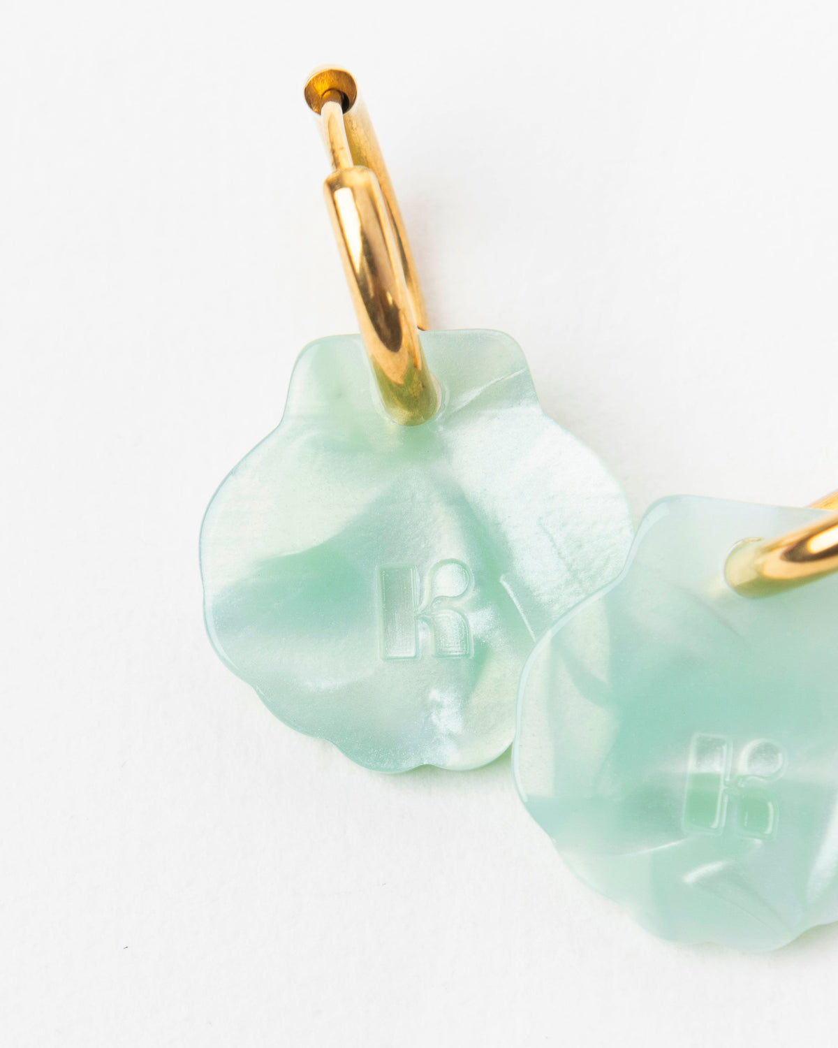 Boucles D'Oreilles Baby Mermaid - Turquoise