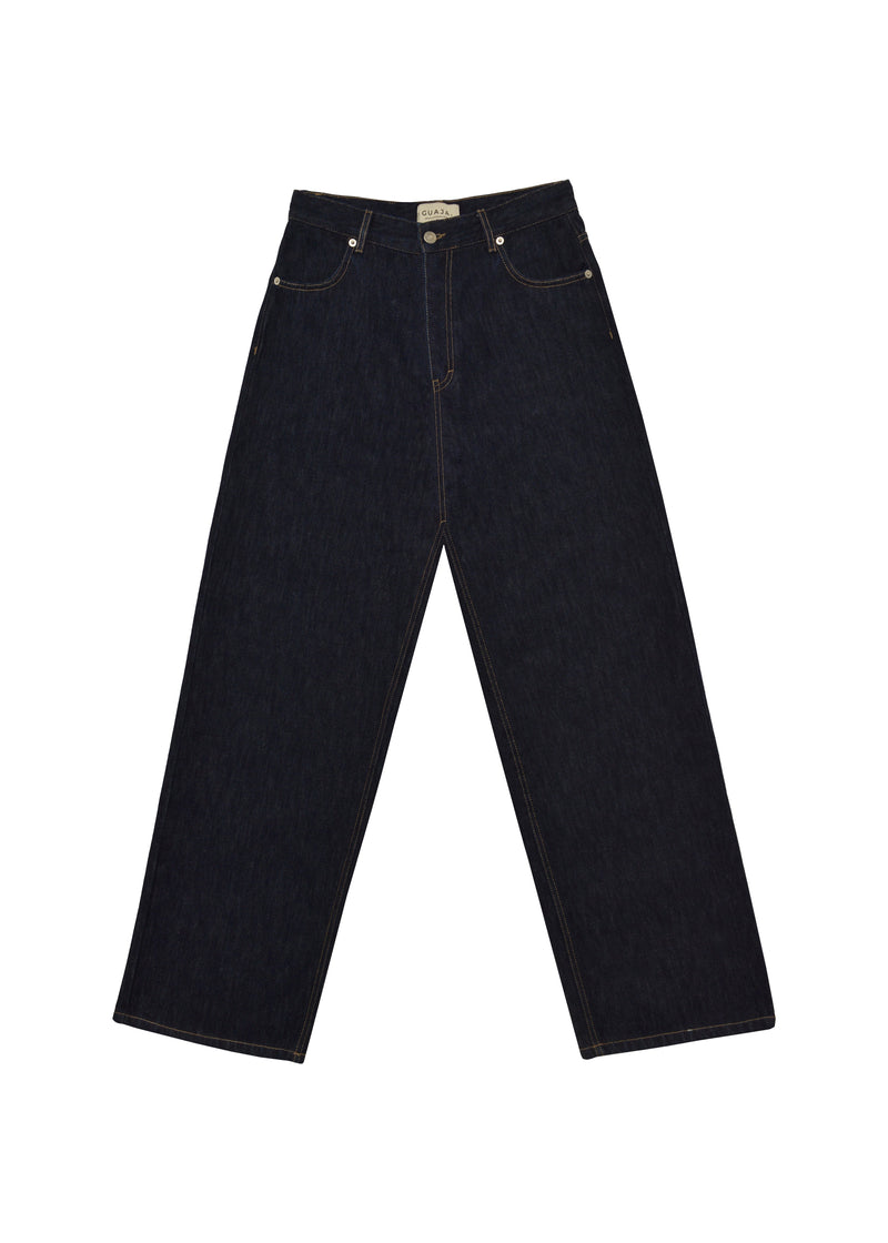 Jean Knox Relaxed Straight - Dark Wash