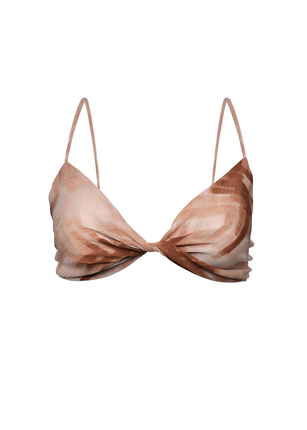 Perla Twisted Front Top